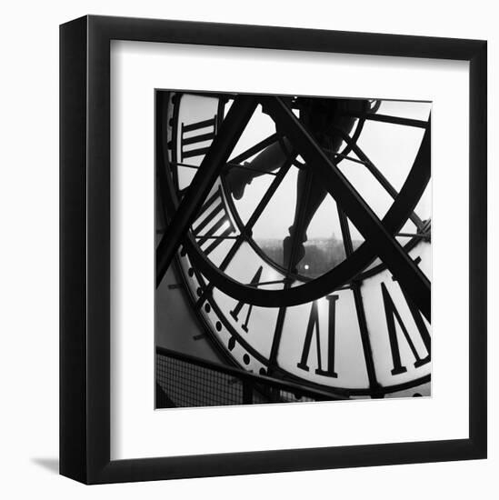 Orsay Clock-Tom Artin-Framed Art Print