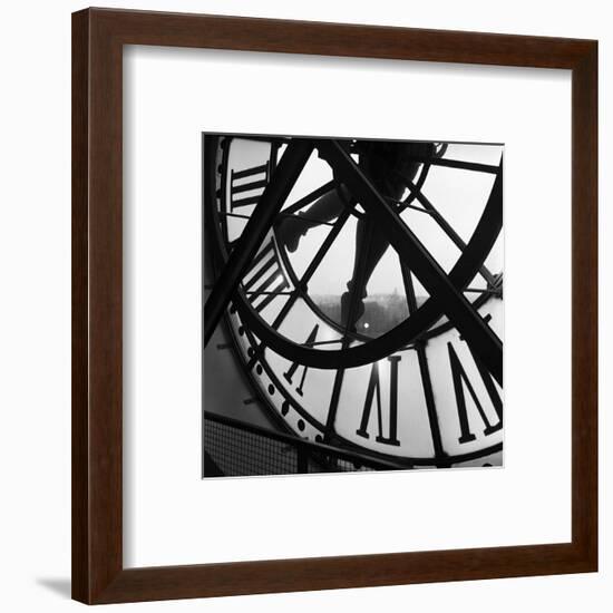 Orsay Clock-Tom Artin-Framed Art Print