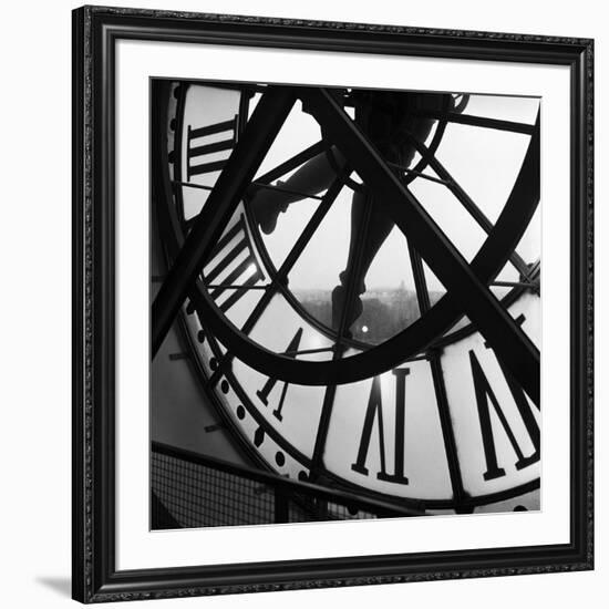 Orsay Clock-Tom Artin-Framed Art Print