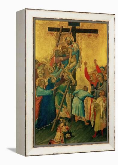 Orsini Polyptych: the Deposition from the Cross, 1335-1337-Simone Martini-Framed Premier Image Canvas