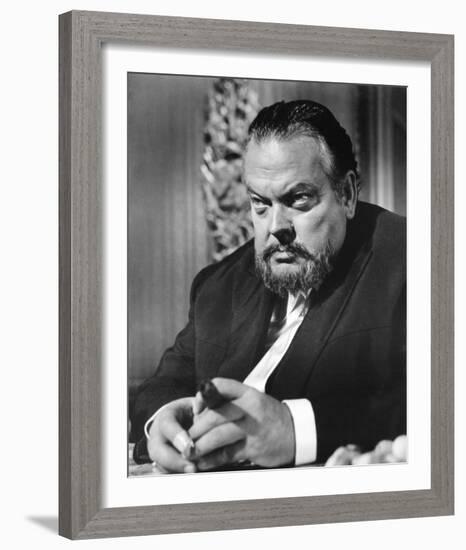 Orson Welles, House of Cards (1968)-null-Framed Photo