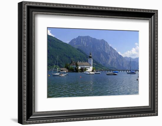 Ort Castle in the Town of Gmunden on Lake Traunsee, Salzkammergut, Upper Austria, Austria, Europe-Hans-Peter Merten-Framed Photographic Print