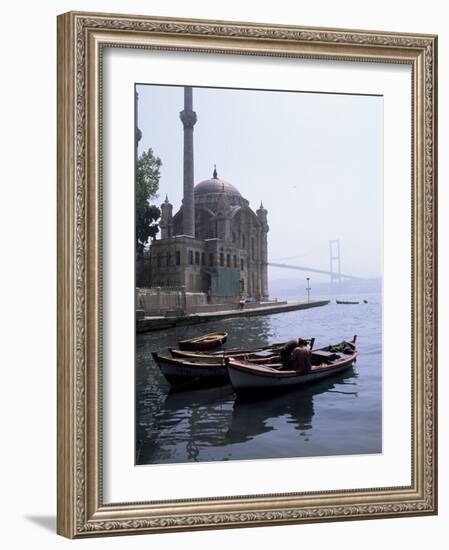 Ortakoy, Bosphorus Bridge, Bosphorus, Istanbul, Turkey, Eurasia-Adam Woolfitt-Framed Photographic Print