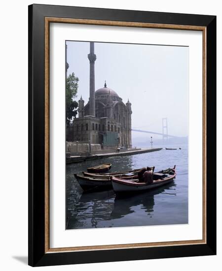 Ortakoy, Bosphorus Bridge, Bosphorus, Istanbul, Turkey, Eurasia-Adam Woolfitt-Framed Photographic Print