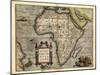 Ortelius's Map of Africa, 1570-Library of Congress-Mounted Photographic Print