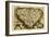 Ortelius's Map of Bohemia, 1570-Library of Congress-Framed Photographic Print