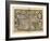 Ortelius's Map of France, 1570-Library of Congress-Framed Photographic Print