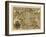 Ortelius's Map of Germany, 1570-Library of Congress-Framed Photographic Print