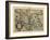 Ortelius's Map of Greece, 1570-Library of Congress-Framed Photographic Print