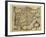 Ortelius's Map of Iberian Peninsula, 1570-Library of Congress-Framed Photographic Print