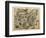 Ortelius's Map of Northern Europe, 1570-Library of Congress-Framed Premium Photographic Print