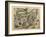 Ortelius's Map of Northern Europe, 1570-Library of Congress-Framed Photographic Print