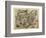 Ortelius's Map of Northern Europe, 1570-Library of Congress-Framed Photographic Print