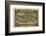 Ortelius's World Map, 1570-Library of Congress-Framed Photographic Print