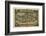 Ortelius's World Map, 1570-Library of Congress-Framed Photographic Print