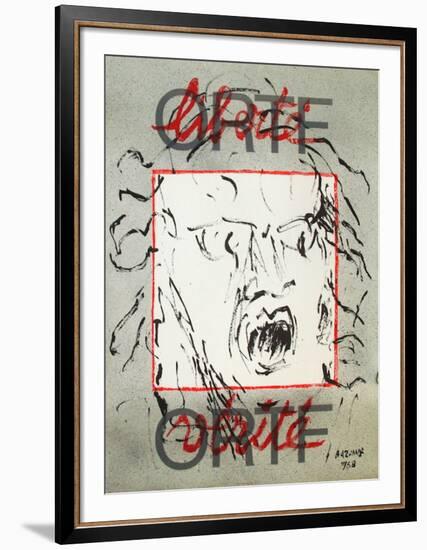 ORTF Liberté vérité-Jean Bazaine-Framed Collectable Print