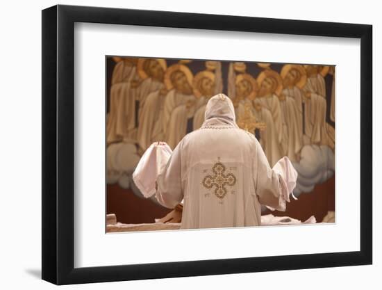 Orthodox Coptic celebration, Chatenay-Malabry, Hauts-de-Seine, France-Godong-Framed Photographic Print