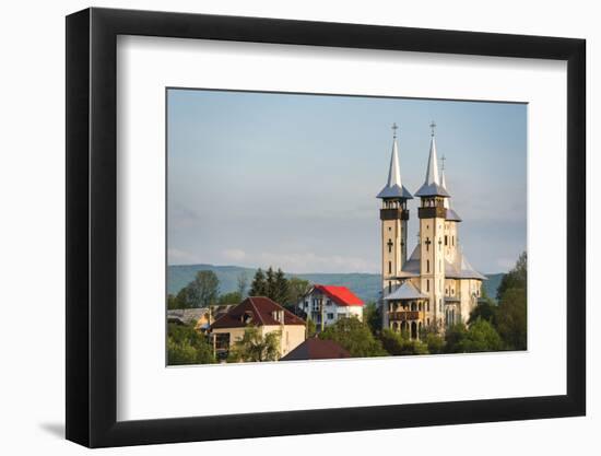 Orthodox Romanian Church at Sunrise, Breb (Brebre), Maramures, Romania, Europe-Matthew Williams-Ellis-Framed Photographic Print