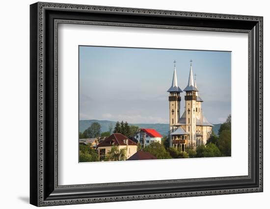 Orthodox Romanian Church at Sunrise, Breb (Brebre), Maramures, Romania, Europe-Matthew Williams-Ellis-Framed Photographic Print