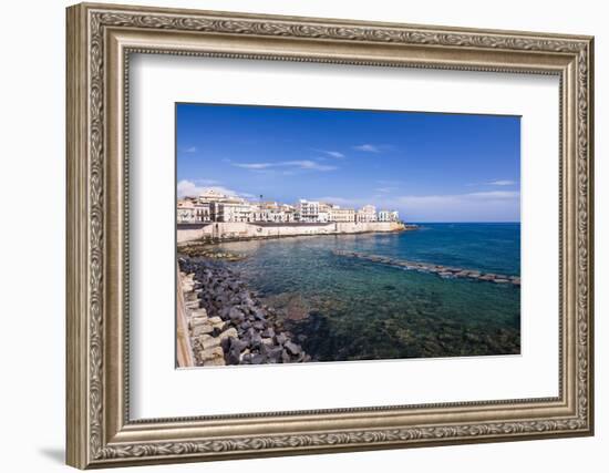 Ortigia Island, Syracuse (Siracusa), Sicily, Italy, Mediterranean, Europe-Matthew Williams-Ellis-Framed Photographic Print