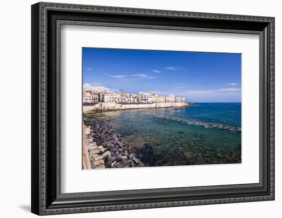 Ortigia Island, Syracuse (Siracusa), Sicily, Italy, Mediterranean, Europe-Matthew Williams-Ellis-Framed Photographic Print