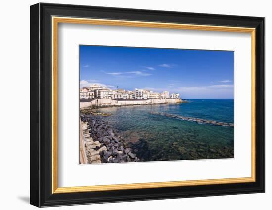 Ortigia Island, Syracuse (Siracusa), Sicily, Italy, Mediterranean, Europe-Matthew Williams-Ellis-Framed Photographic Print