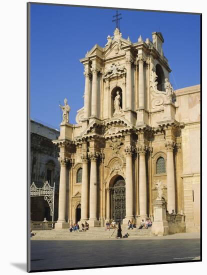 Ortygia Cathedral, Siracusa, Sicily, Italy-Richard Ashworth-Mounted Photographic Print