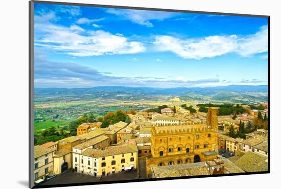 Orvieto Medieval Town Aerial View. Italy-stevanzz-Mounted Photographic Print