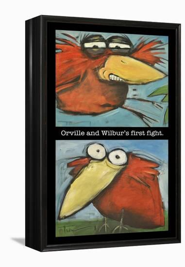 Orville and Wilbur's First Flight-Tim Nyberg-Framed Premier Image Canvas