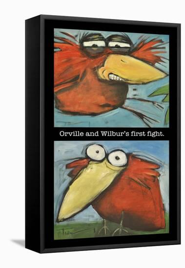 Orville and Wilbur's First Flight-Tim Nyberg-Framed Premier Image Canvas