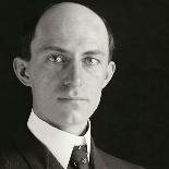 Portrait of Wilbur Wright Age 38, 1905 (Coloured Photo)-Orville & Wilbur (1867-1912) Wright-Giclee Print