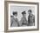 Orville Wright, John F Curry and Charles Lindbergh, at Wright Field in Dayton, Ohio, USA, 1927-null-Framed Photographic Print