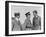 Orville Wright, John F Curry and Charles Lindbergh, at Wright Field in Dayton, Ohio, USA, 1927-null-Framed Photographic Print