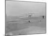 Orville Wright on First Flight at 120 feet Photograph - Kitty Hawk, NC-Lantern Press-Mounted Art Print