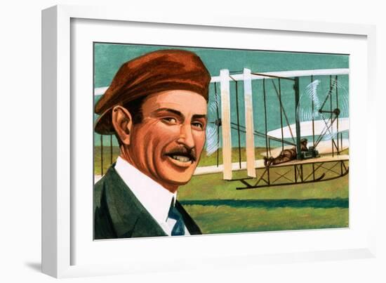 Orville Wright-null-Framed Giclee Print