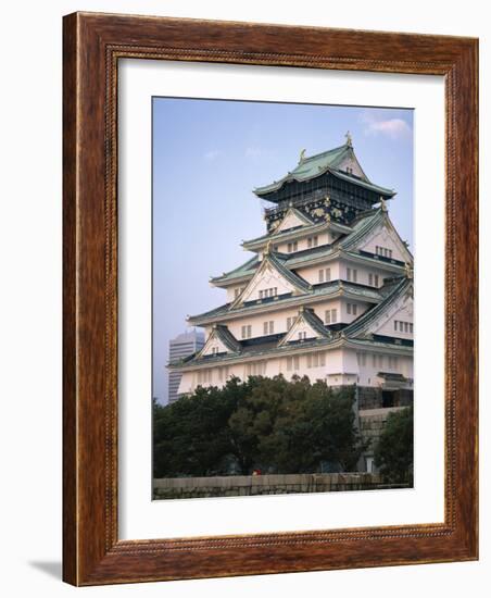 Osaka Castle, Osaka, Honshu, Japan-null-Framed Photographic Print