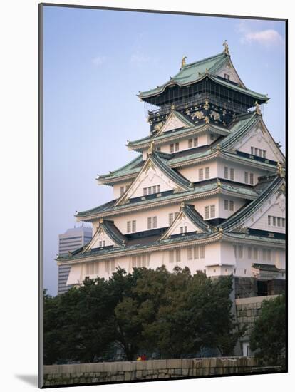 Osaka Castle, Osaka, Honshu, Japan-null-Mounted Photographic Print