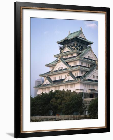 Osaka Castle, Osaka, Honshu, Japan-null-Framed Photographic Print