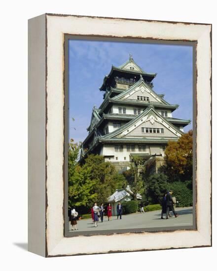 Osaka Castle, Osaka, Japan-Adina Tovy-Framed Premier Image Canvas