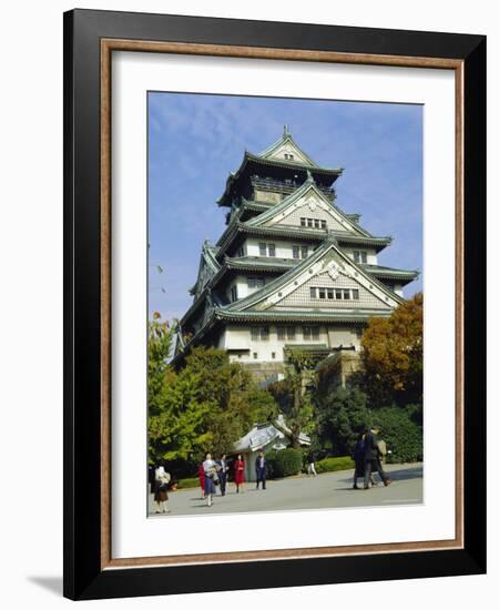 Osaka Castle, Osaka, Japan-Adina Tovy-Framed Photographic Print