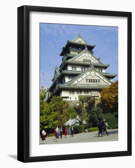 Osaka Castle, Osaka, Japan-Adina Tovy-Framed Photographic Print