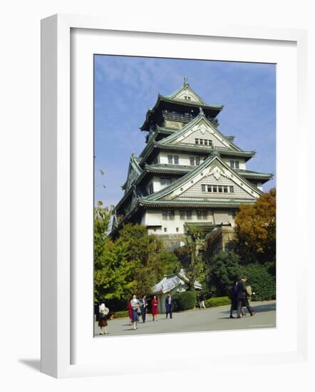 Osaka Castle, Osaka, Japan-Adina Tovy-Framed Photographic Print