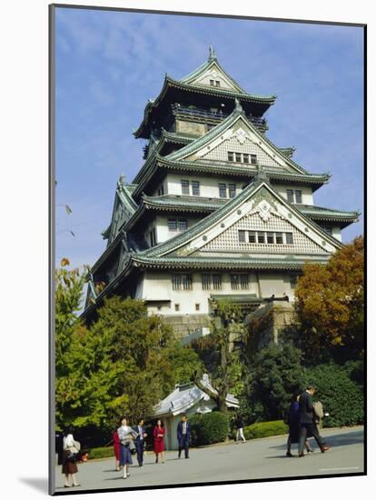 Osaka Castle, Osaka, Japan-Adina Tovy-Mounted Photographic Print