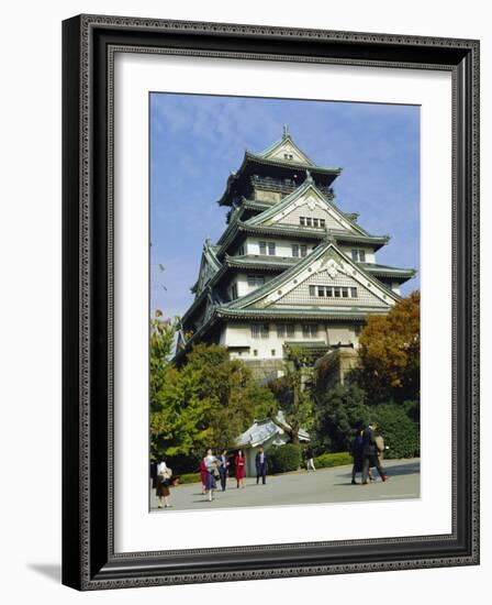 Osaka Castle, Osaka, Japan-Adina Tovy-Framed Photographic Print