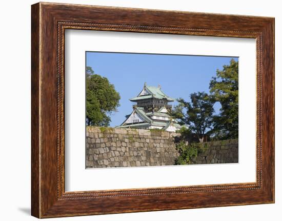 Osaka Castle, Osaka, Kansai, Japan-Ian Trower-Framed Photographic Print
