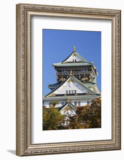 Osaka Castle, Osaka, Kansai, Japan-Ian Trower-Framed Photographic Print