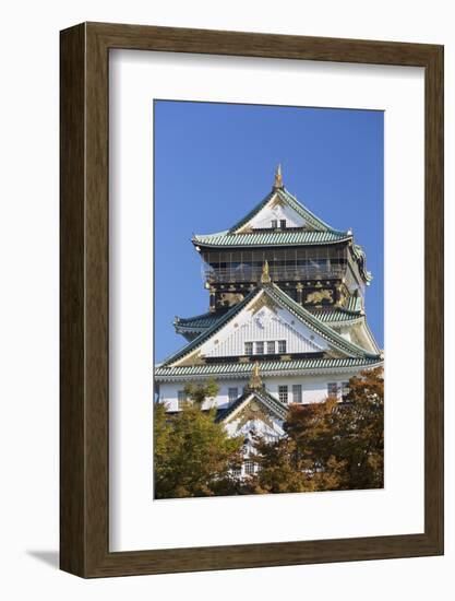 Osaka Castle, Osaka, Kansai, Japan-Ian Trower-Framed Photographic Print