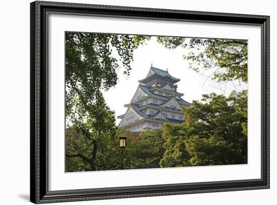 Osaka Castle-Shin Terada-Framed Photographic Print