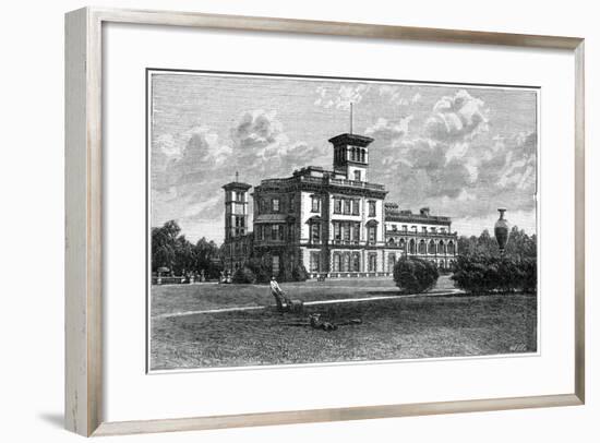 Osborne House, East Cowes, Isle of Wight, 1900-J Valentine-Framed Giclee Print