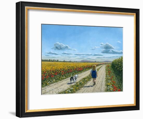 Oscar and Me-Richard Harpum-Framed Art Print